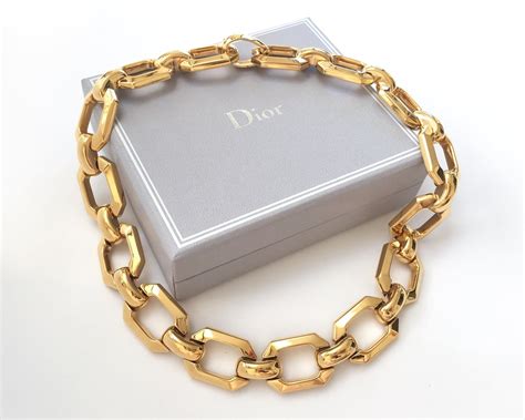 dior choker necklace australia|christian Dior chunky necklace.